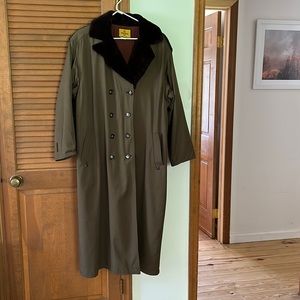 Vintage Fendi military style trench coat